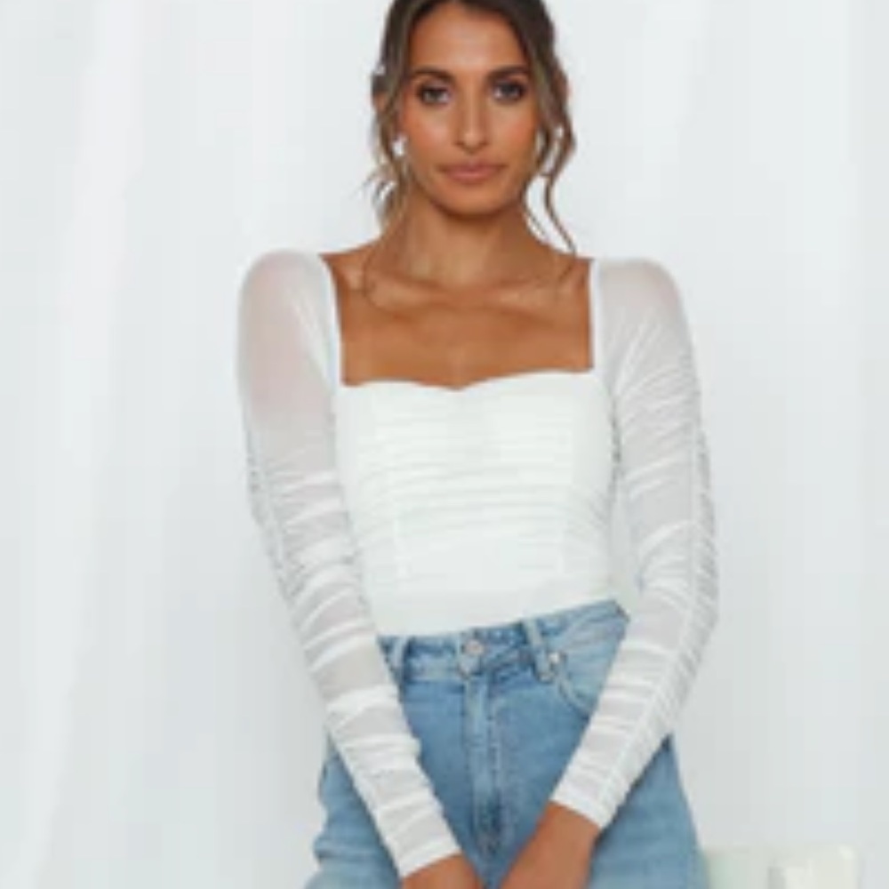 Hello Mello bodysuit